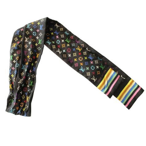 louis vuitton multicolor shawl|louis vuitton silk scarf women's.